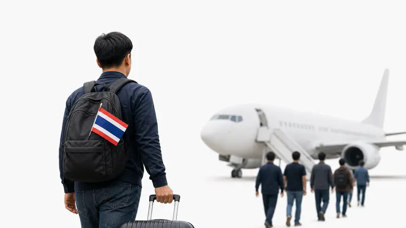 41 Warga Thailand Dideportasi oleh Laos Usai Penggerebekan Judi Ilegal