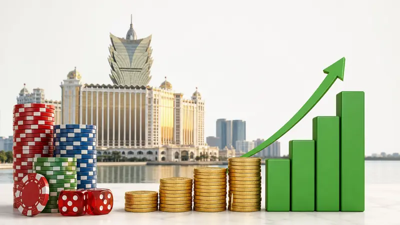 Pendapatan Kasino Macau Juli Turun 8,4% Namun Menyusul Juni